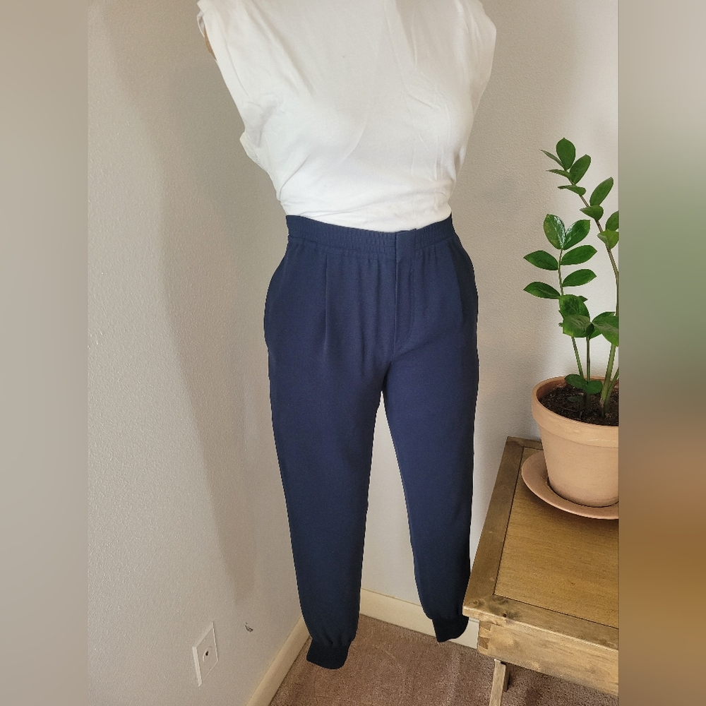 VINCE Blue Trouser Joggers in Blue Size Small